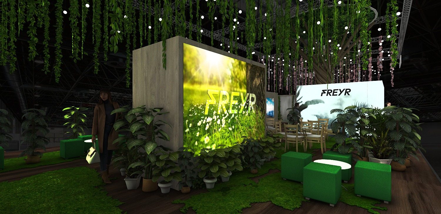 FREYR Bærekraftig stand på Intersolar 4 resized