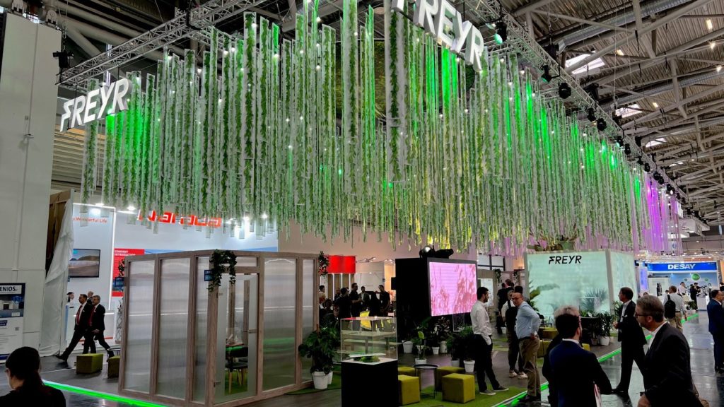 FREYR Bærekraftig stand på Intersolar 5 resized