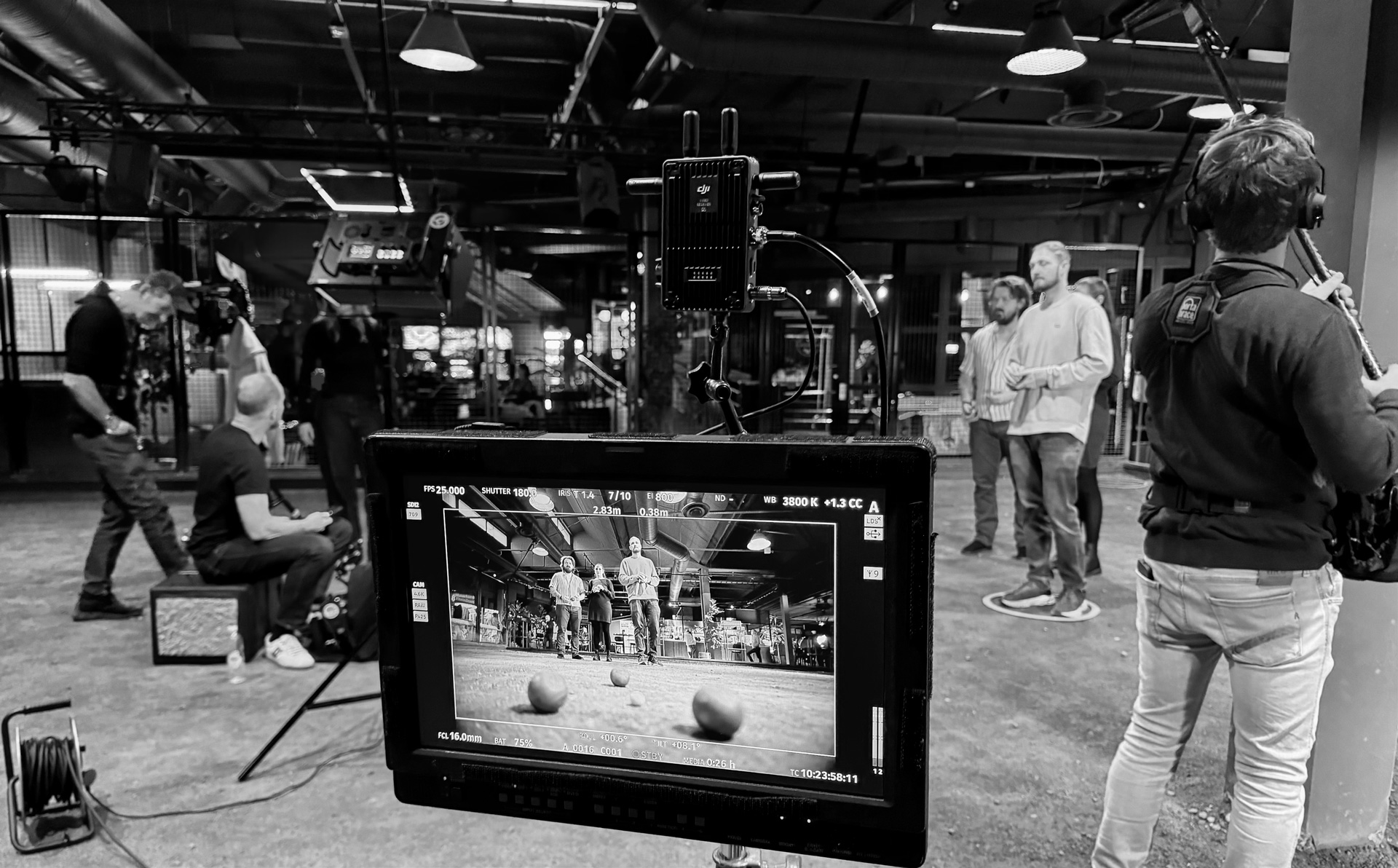 Filminnspilling, Innholdsproduksjon