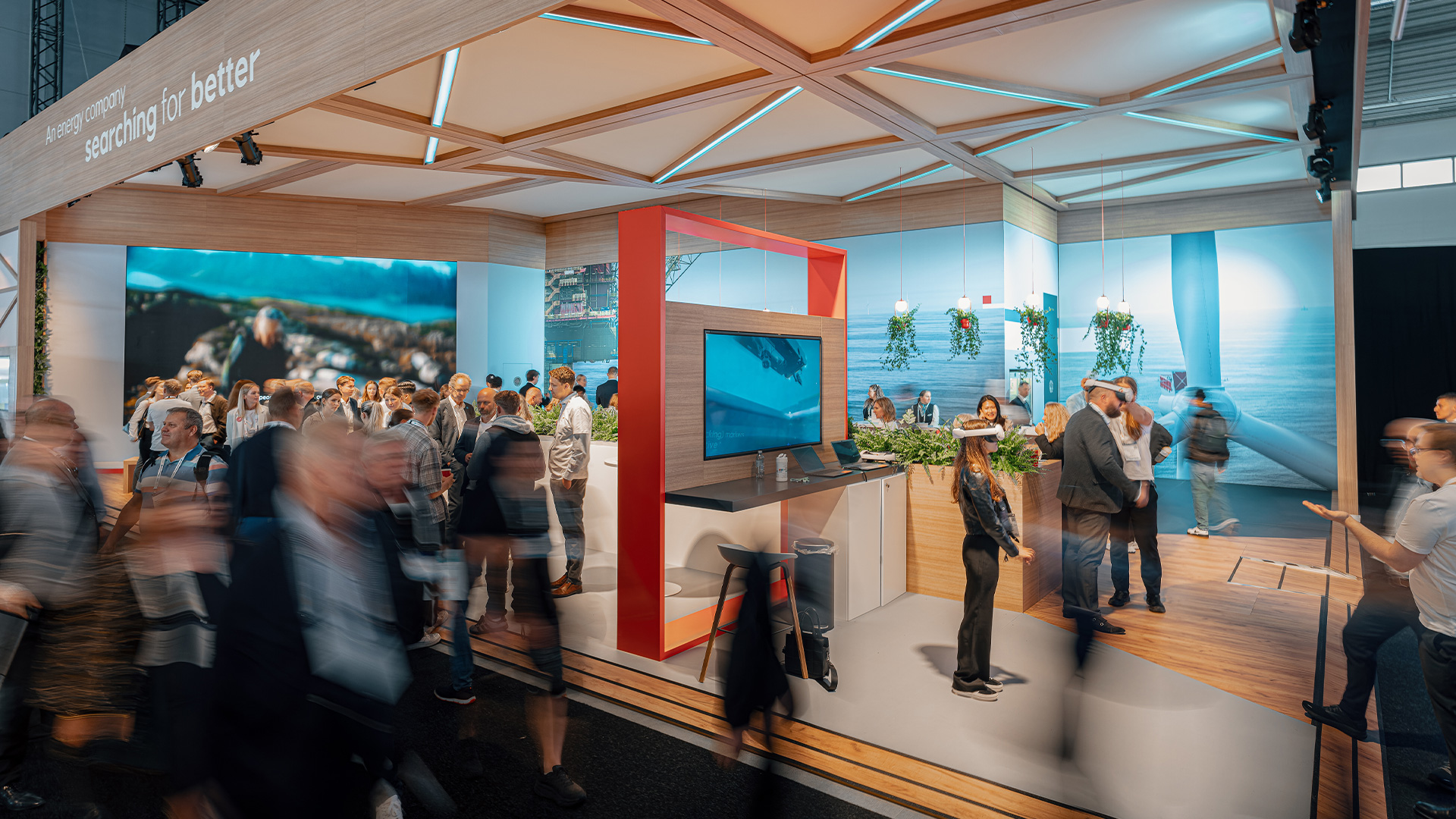 Messestand for Equinor på ONS