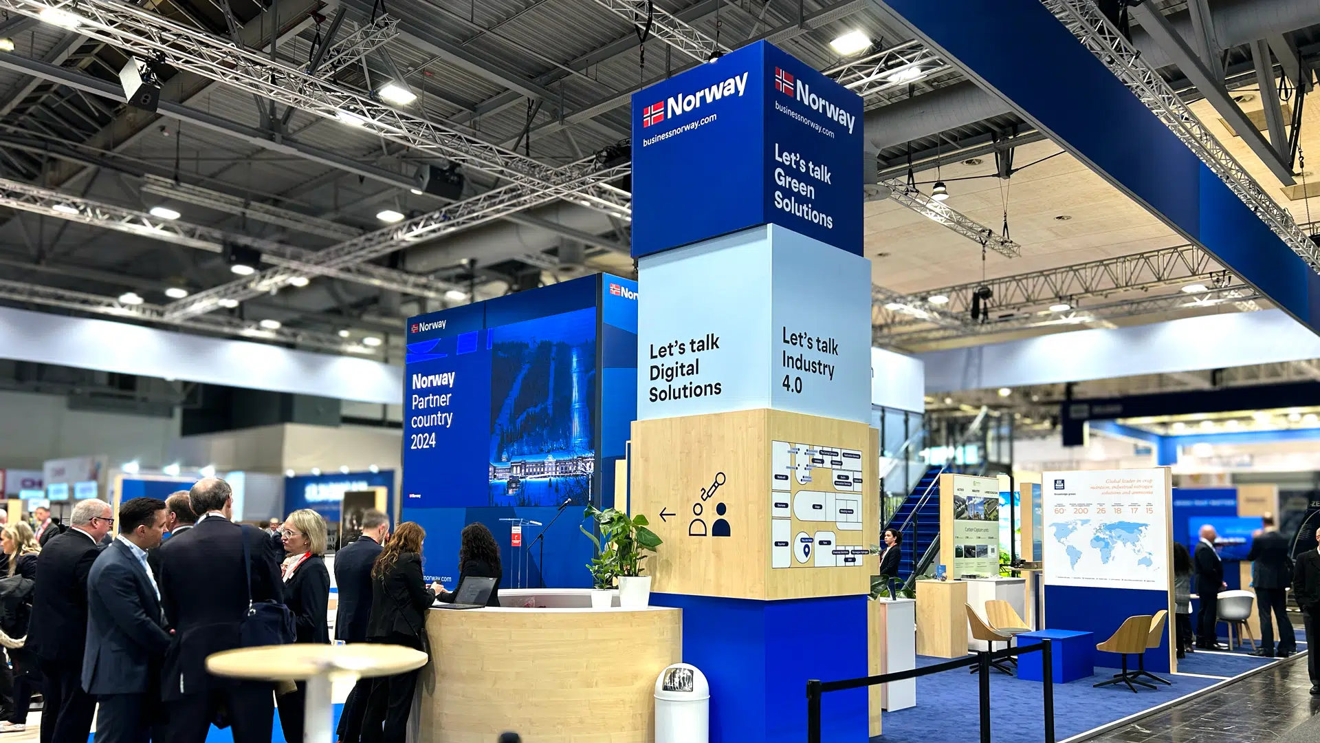 The Norway Pavilion in a new look – Hannover Fair 2024