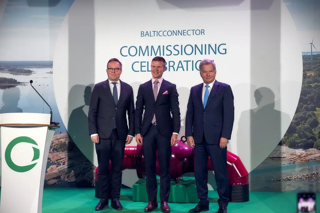 Baltic Connector: Gas Pipeline Inauguration Ceremony